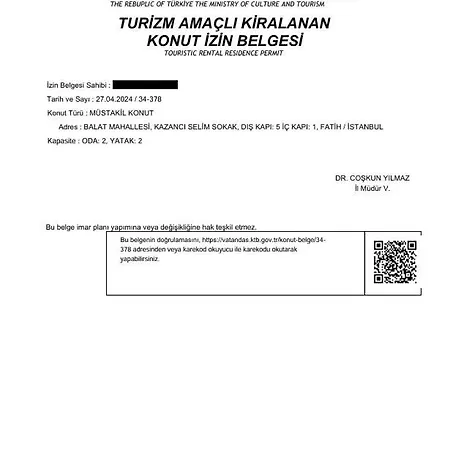 Ferienhaus Historic Balat 2bd2bath House! #388